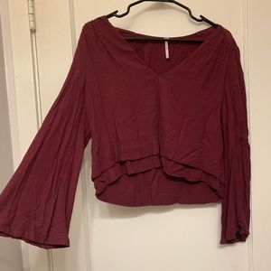 Free people flowy long sleeve